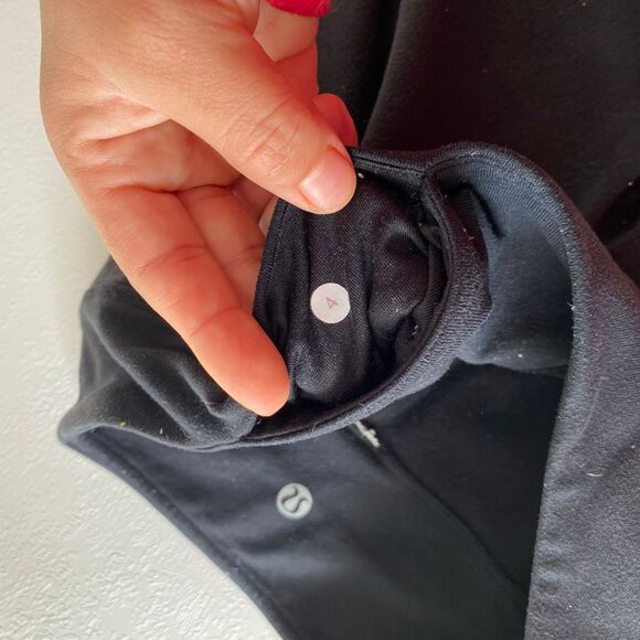 Lululemon Groove Crop Pants Black Size 4 | Yoga Pilates Bootcut Cropped Leggings - Picture 3 of 8